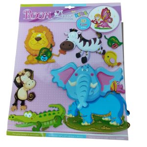STICKERS INFANTILES PARA DECORACION ANIMALES
