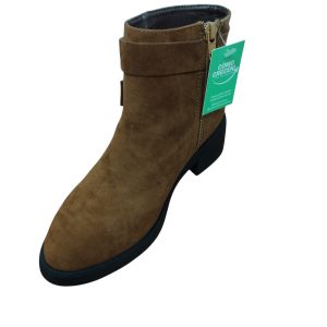 BOTAS CORTAS MARRON SIMIL GAMUZA DANIEL CASSIN T 36 NUEVAS EN CAJA
