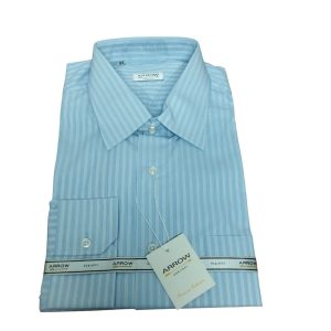 CAMISA CELESTE ARROW T44(XL)  NUEVA M/L