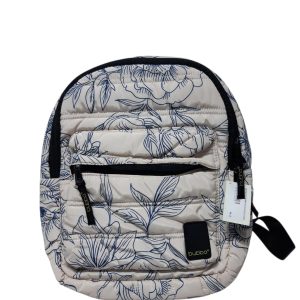 MOCHILA BCA BUBBA HOJAS AZULES CHICA 36CM