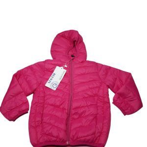 CAMPERA NYLON INFLADITA FUCSIA REEWIN T6 NUEVA