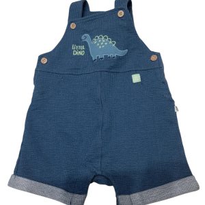 ENTERITO CORTO AZUL CELESTE DINOSAURIO LITTLE DINO TEDDY BOOM T3/6M