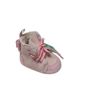 BOTAS GAMUZA ROSA NO CAMINANTE GORDITOO T15