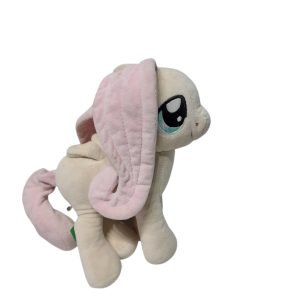 PONY AMARILLO ROSA MCH PELUCHE MARIPOSAS BORADAS