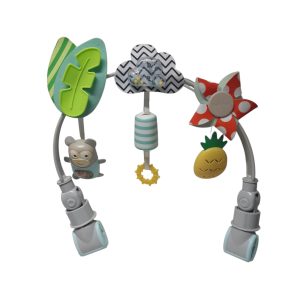 arco didactico taf toys gris flor hoja mono anana