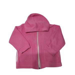 CAMPERA POLAR ROSADA CAPUCHA T1AP FR