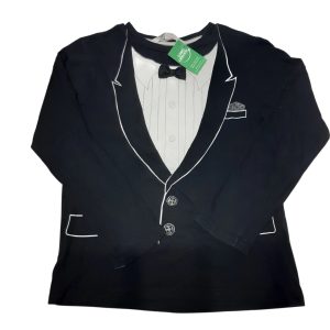REMERA NEGRA SIMIL TRAJE H&M 6/8