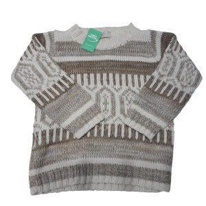 BUZO LANA CREMITA BEIGE CONIGLIO T3/4APROX