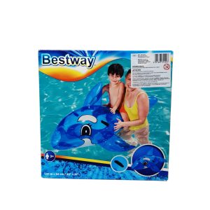 BALLENA INFLABLE AZUL BESTWAY +3
