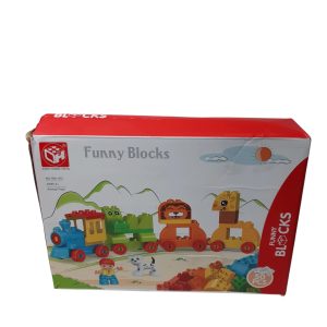 FUNNY BLOCKS TREN ENCASTRES TIPO LEGO