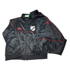 CONJ DEPORTIVO NEGRO ROJO CAMPERA Y PANT UMBRO T12 DFC