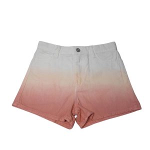 SHORT DE JEAN DEGRADE BCO ROSA H&M T9/10 NUEVA