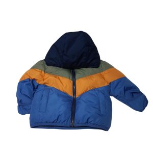 CAMPERA INFALDITA AZUL VERDE AMARILLO SWISS T12M MCH