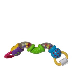 SONAJERO PLASTICO AZUL NARANAJA VERDE PELOTITAS COLORES BB