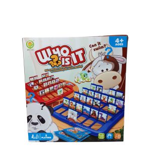 WHO IS IT ANIMALES A DESCUBRIR SIMIL CARA A CARA PERO EN INGLES