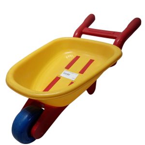 CARRETILLA PLASTICO AMARILLO AZUL ROJO