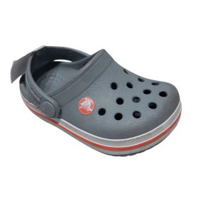 CROCS GRIS NARANJA C4 T19 AP