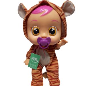 BEBE LLORONA PIJAMA TIGRE CON SONIDO