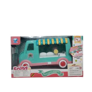 CAMION CELESTE ROSADO CON SONIDOS