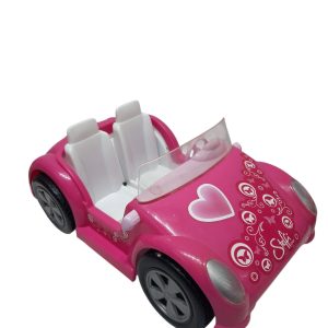 AUTO DESCAPOTABLE FUXIA BLANCO ROSADO STEFFI SIMBA