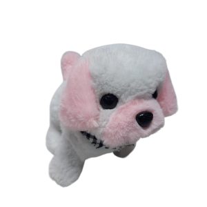 PERRO PELUCHE CAMINA A PILA