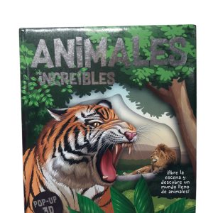 ANIMALES INCREIBLES POP UP 3D