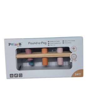 JUEGO DE MARTILLO DE MADERA EN CAJA POLAR B