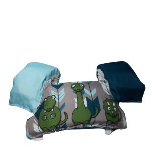 FLOTADOR GRIS AZUL DINOSAURIOS NAUTIKA DE 14 A 23 KG