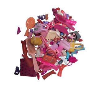 BOLSA CON ZAPATOS DE MUÑECAS TIPO BARBIE