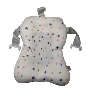 ALMOHADON DE BAÑO RABBIT PARA BEBE BCO ESTRELLAS