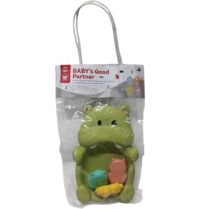 MUÑECO DE GOMA HIPO CON  MINI HIPOS 32116