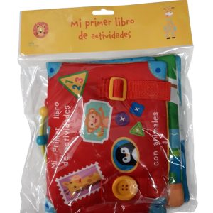 MI PRIMER LIBRO TELA ACTIVIDADES CON ANIMALES