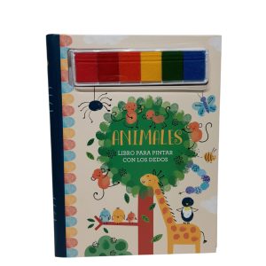 AVENTURAS LIBRO PARA PINTAR CON LOS DEDOS