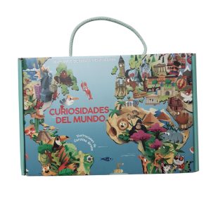 CURIOSIDADES DEL MUNDO SET PUZZLE Y LIBRO