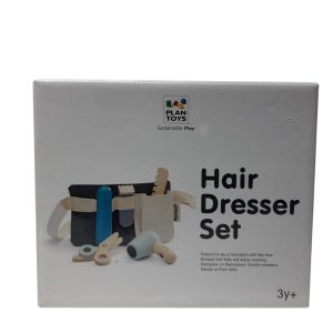 SET DE PELUQUERIA DE MADERA EN CAJA PLAN TOYS