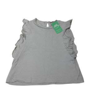 REMERA VERDE AGUA VOLADO EN MANGA T2 AP