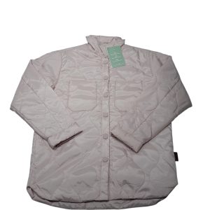 SOBRECAMISA ROSADA CAPITONEADA H&M T9/10 NUEVA