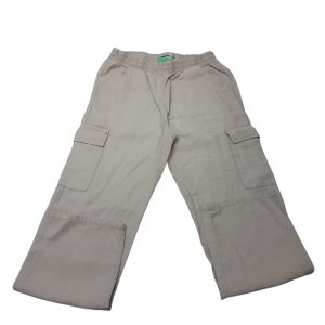 PANTALON ANCHO BEIGE CARGO FINO NAME IT T11