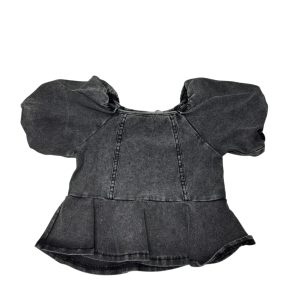 BLUSA ALG TIPO JEAN NEGRO H&M T3/4