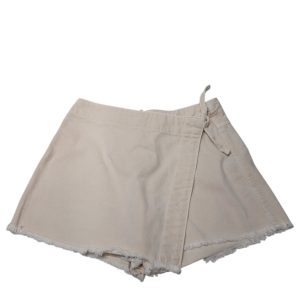 SHORT POLLERA JEAN BEIGE ZARA T13/14