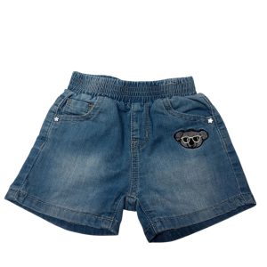 SHORT DE JEAN KOALA BORDADO GRISINO T3/6M