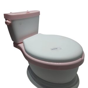 PELELA FORMA WC ROSA Y BCO