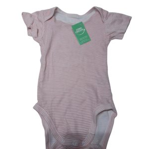BODY RAYADO BCO ROSA BRONZINI T3/6M