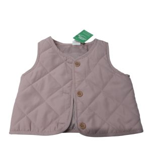CHALECO ROMBOS ROSA VIEJO H6M T4/6M