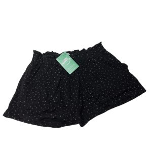 SHORT ALG NEGRO LUNARES MARRONES H&M T1 1/2 2