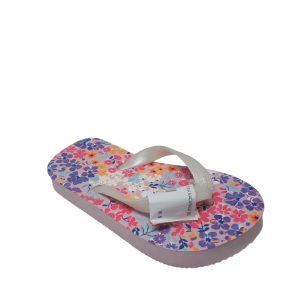 OJOTAS ROSA FLORES TIRA NACARADA BCA T5/6 21