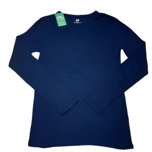 REMERA LISA AZUL M/L H&M T8/10