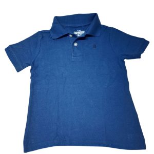 REMERA AZUL PIQUE CUELLO OSH KOSH T4