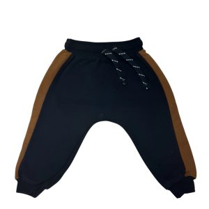 JOGG AZUL FRANJA MARRON TEDDY T3/6M