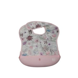 BABERO NYLON CELESTE FLORES RECOLECTOR SILICONA ROSA BUMKINS